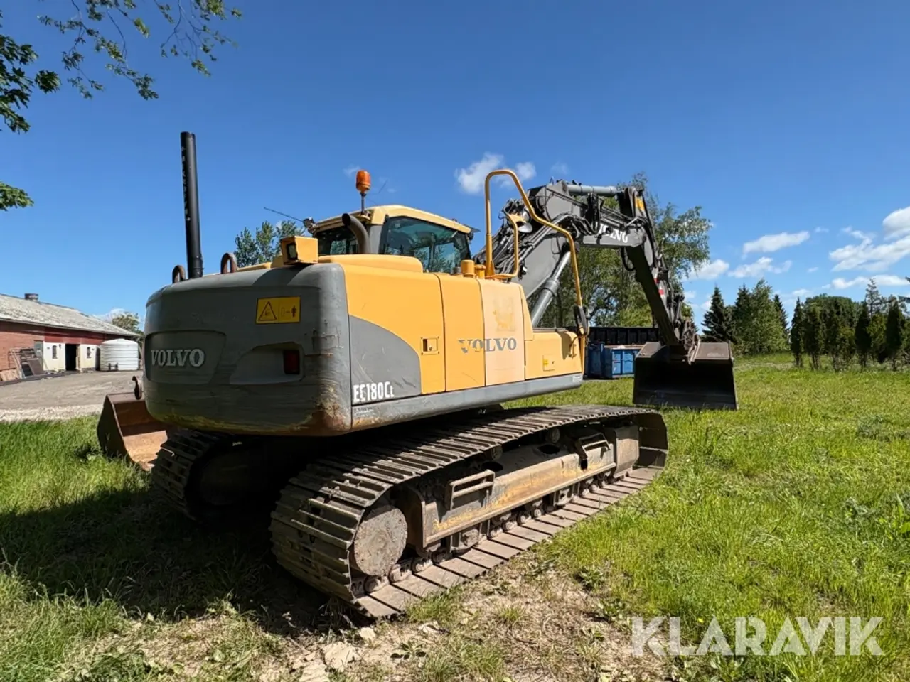 Billede 4 - Gravemaskine Volvo EC 180CL med 3 skovle og sortergrab