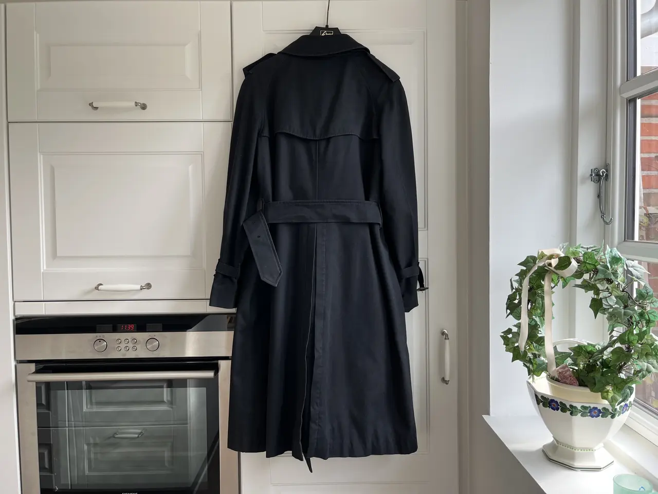 Billede 3 - Burberrys Trenchcoat, Frakke, Sort Str S