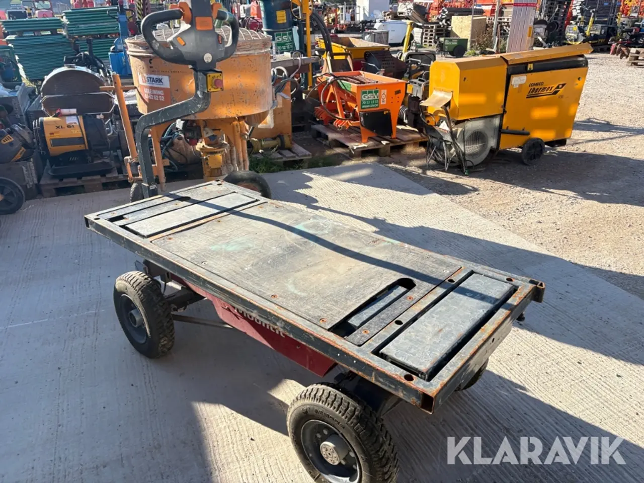 Billede 2 - Transportvogn Mountit Transit Trolley med elektrisk løft