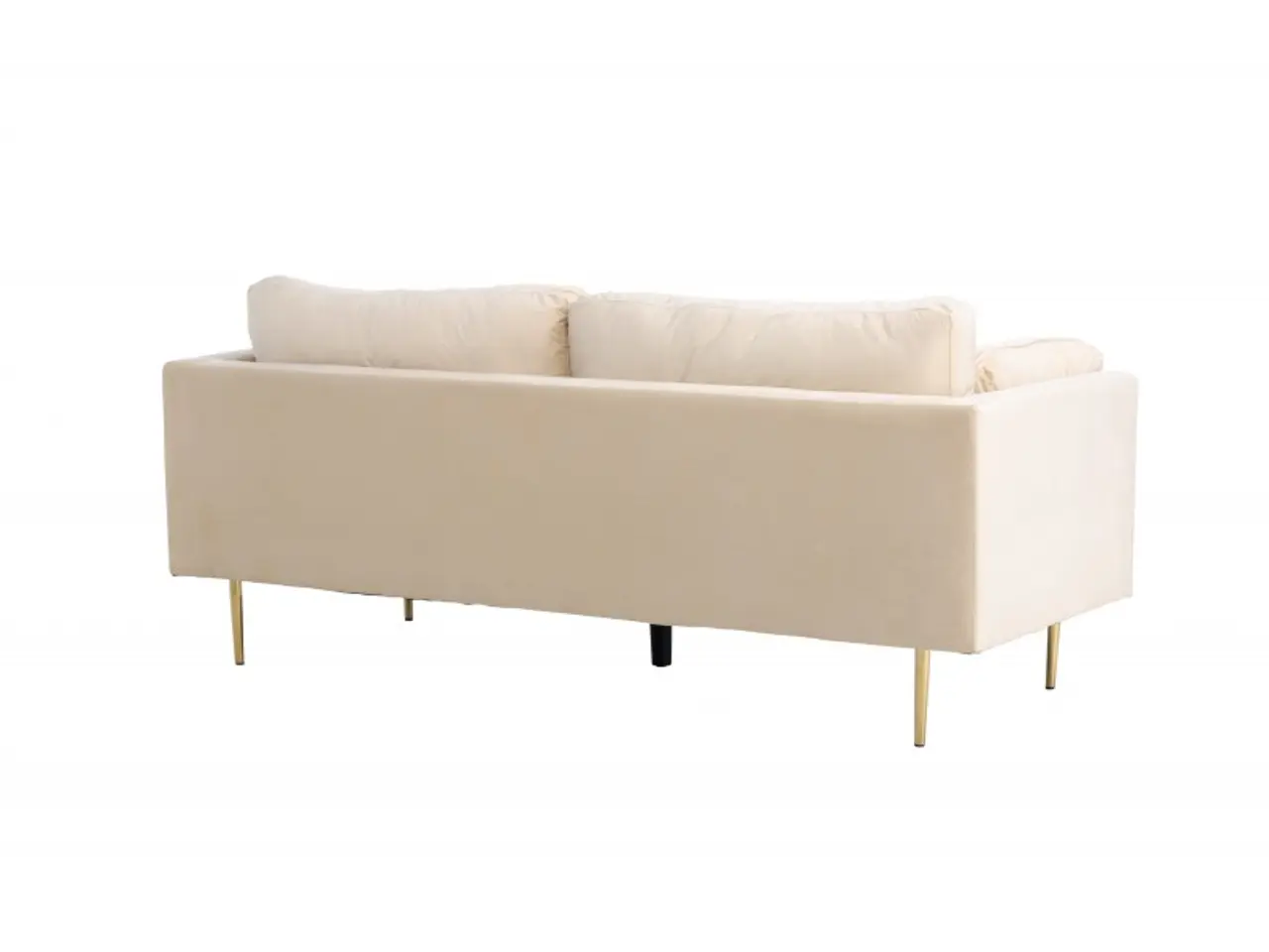 Billede 16 - Boom 3 personers Sofa - Beige og Messing