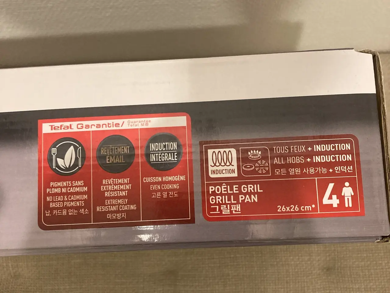 Billede 4 - Tefal grillpande - Som ny, har aldrig været brugt