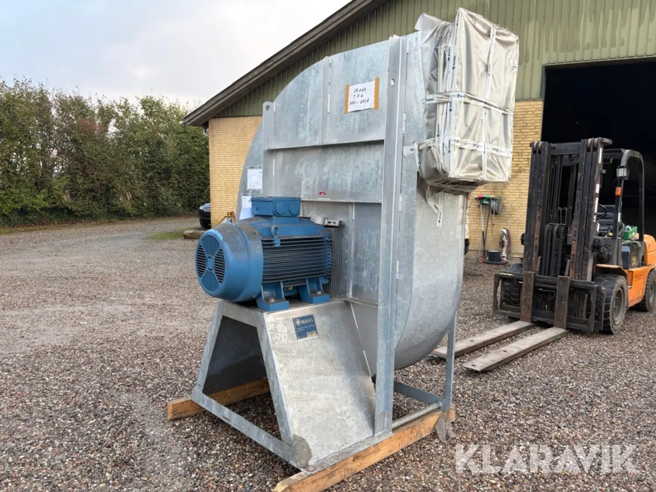 Billede 1 - Radialventilator Lammers 34650 m3