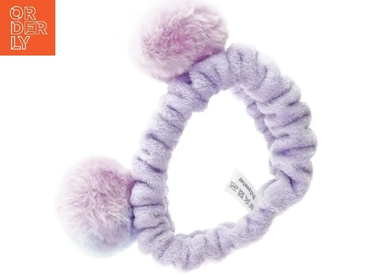 Billede 1 - Hårbånd med pompom´er (str. 13 cm)