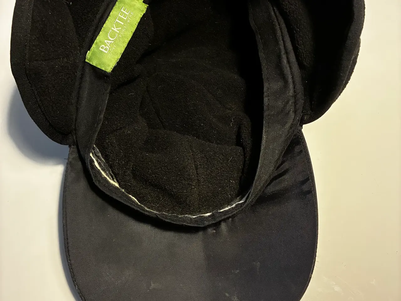 Billede 3 - Backtee kasket sort med øreklapper