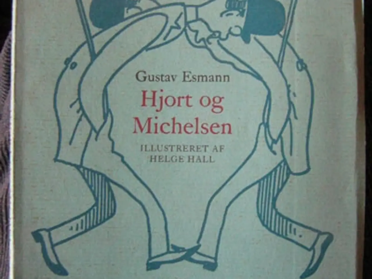 Billede 1 - Gustav Esmann: Hjort og Michelsen (ill. Arne Hall)