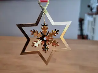 Georg Jensen juleuro, Snefnug 1987
