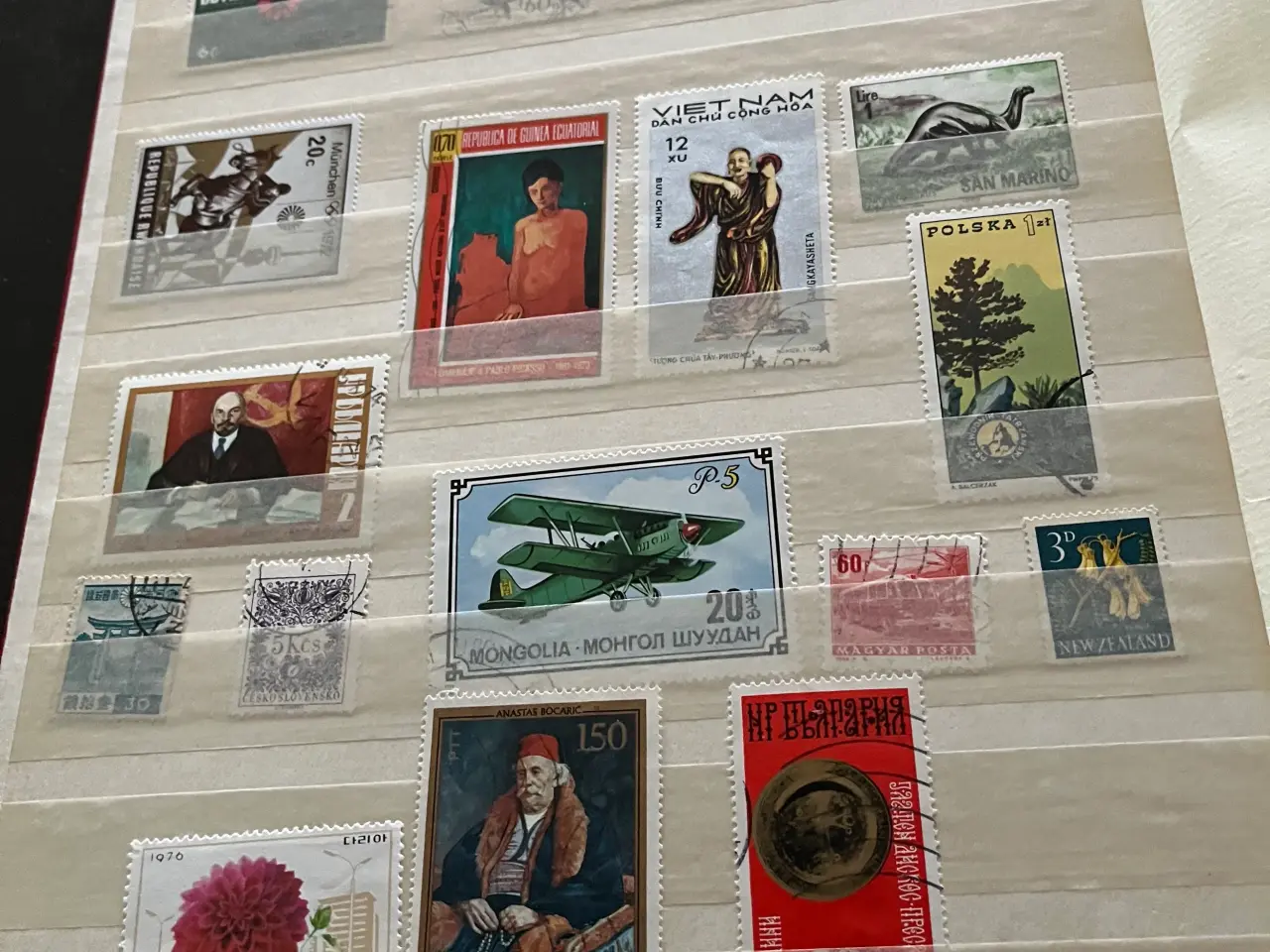 Billede 2 - Frimærkealbum Danske frimærker 1875-1975