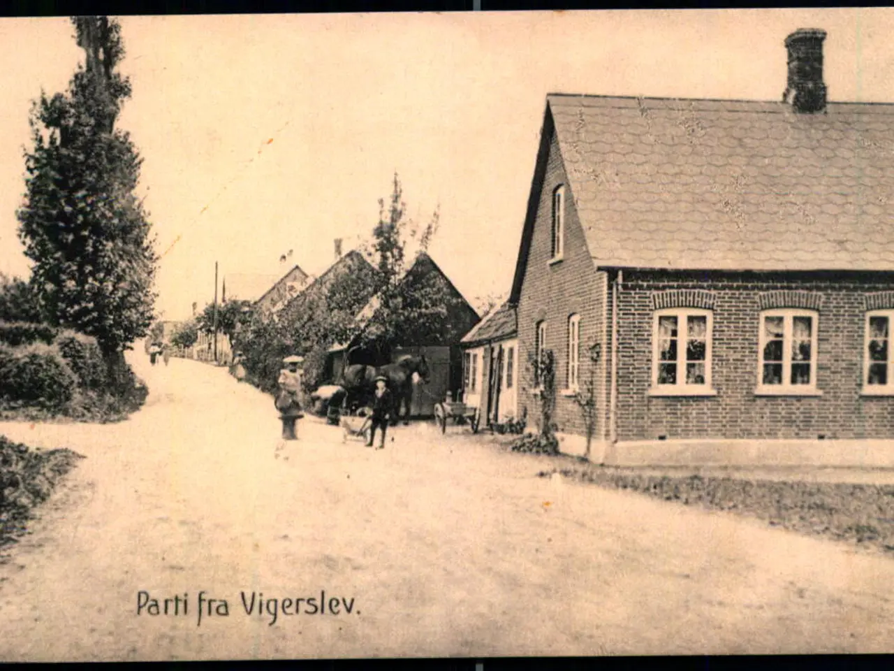 Billede 1 - Parti fra Vigerslev - Vilh. Sørensen 75838 - Ubrugt