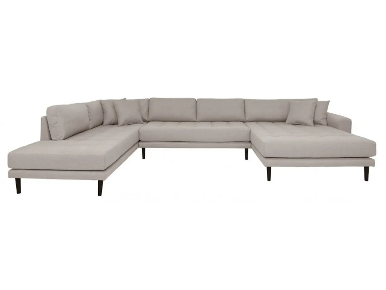 Billede 1 - Lido - Hjørnesofa med Højrevendt Chaiselong - Stone stof