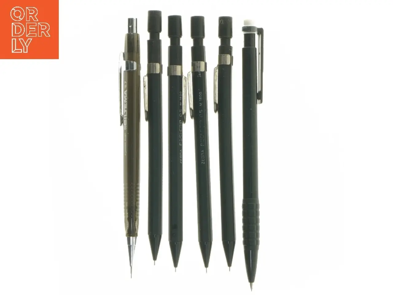 Billede 1 - Sæt med 6 stiftblyanter (str. ca. 14 cm)