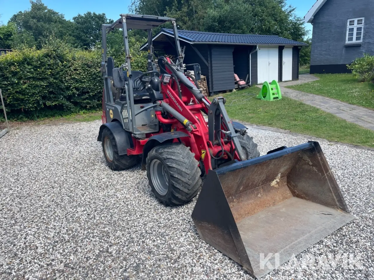 Billede 3 - Minilæsser Weidemann 1280Plus med tilbehør