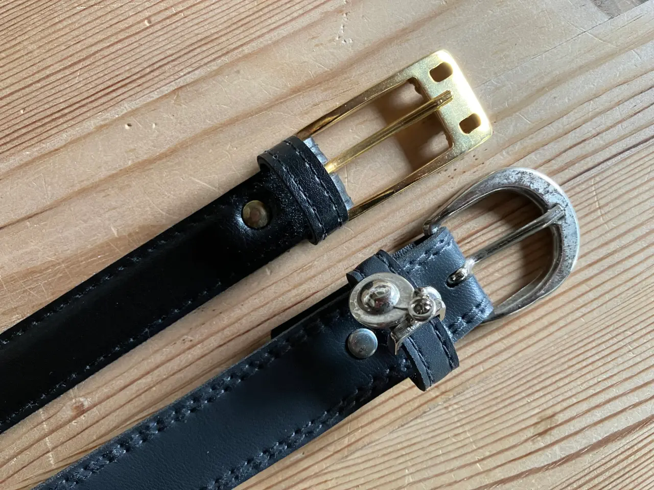 Billede 3 - 3 bælter, skindbælte fra bit'avant accessories