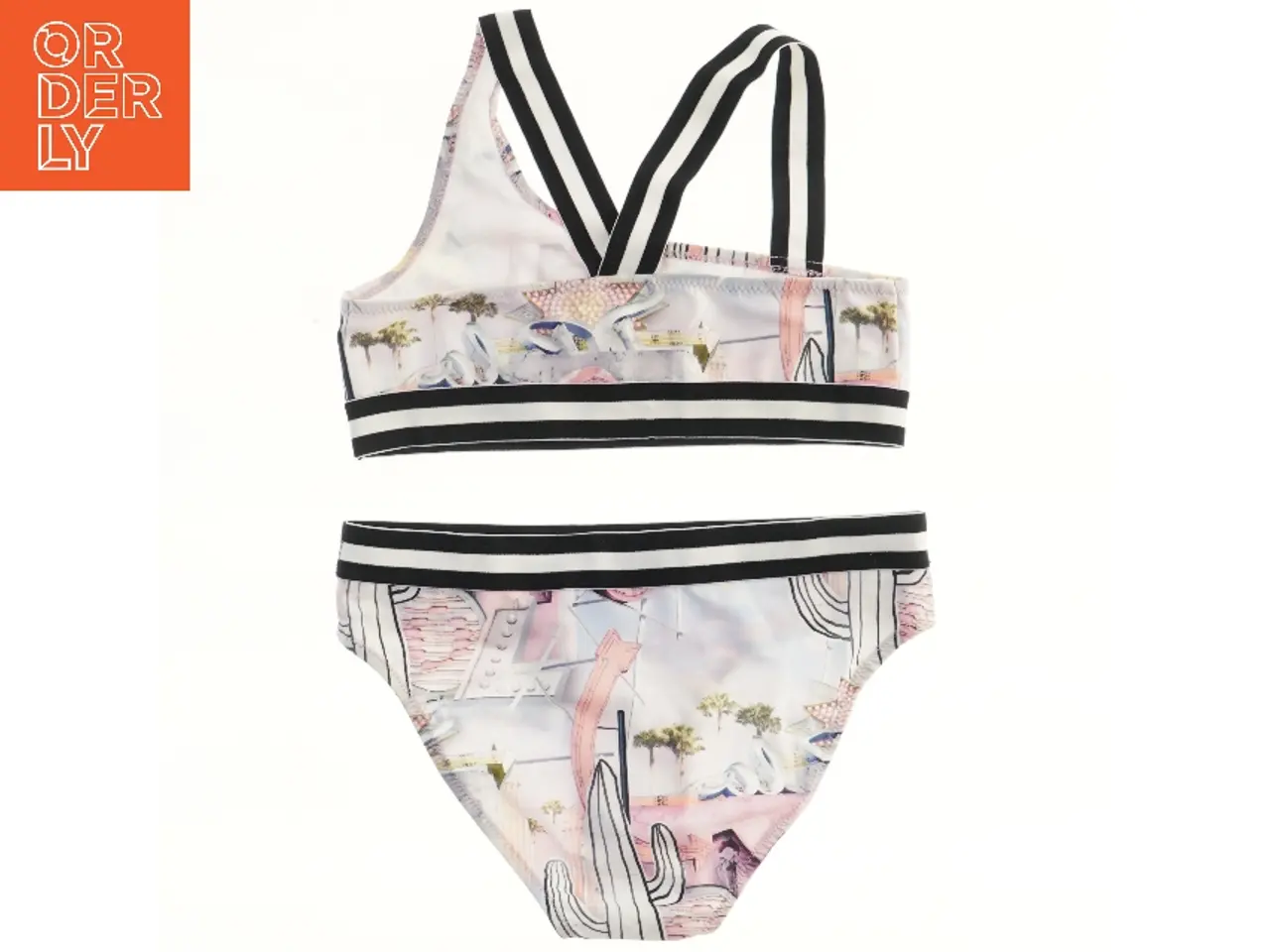 Billede 2 - Bikini med print og striber fra Molo (str. 158)