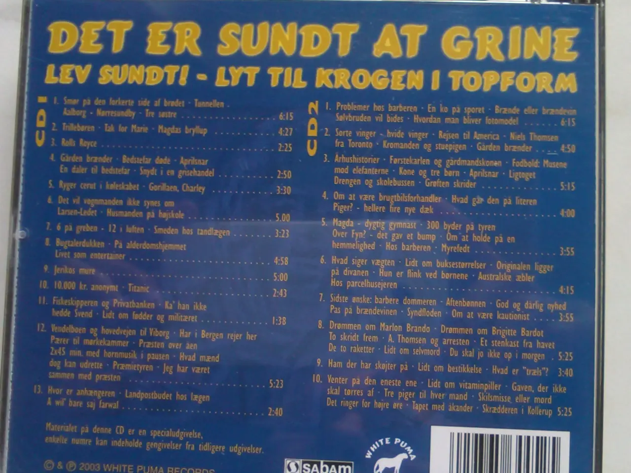Billede 3 - Poul Erik Krogen: 2 dobbelt CD'er – Stk. 22 kr.