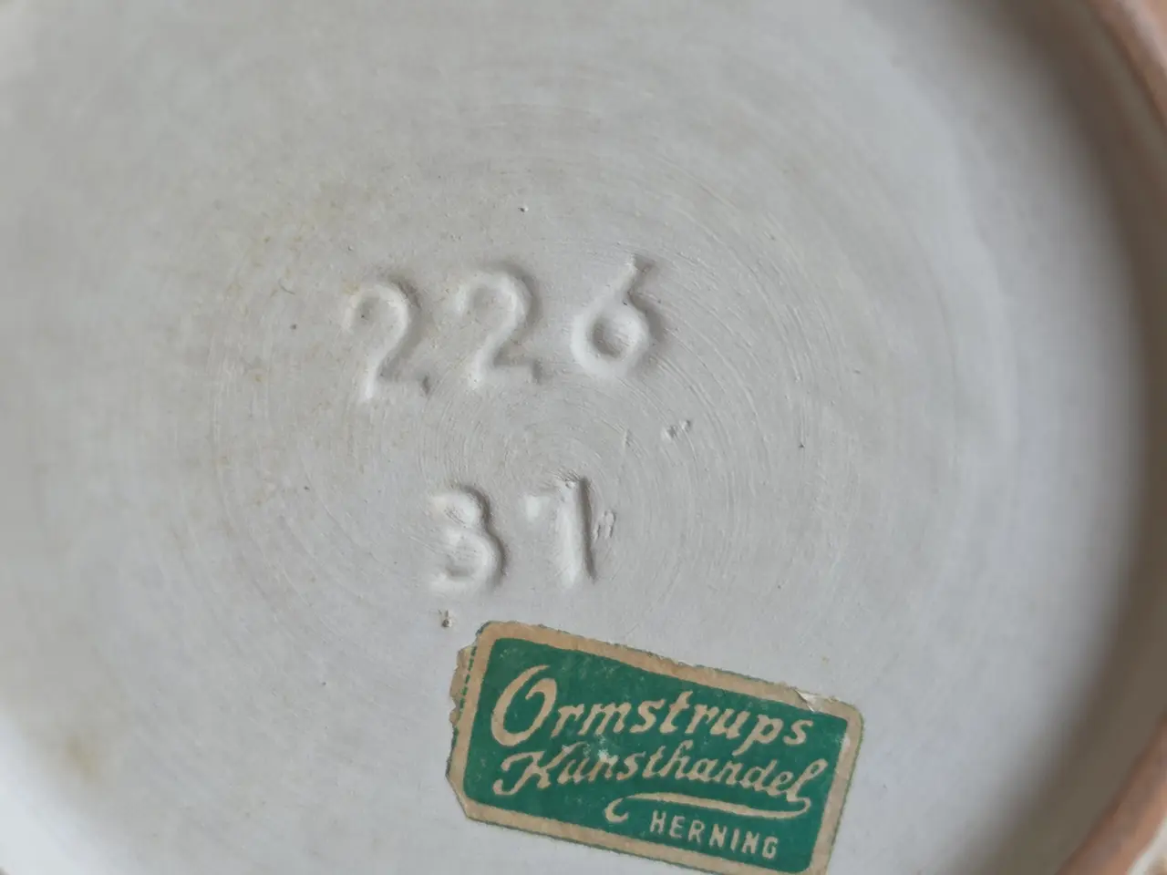 Billede 4 - Rundt fad, 30 cm.