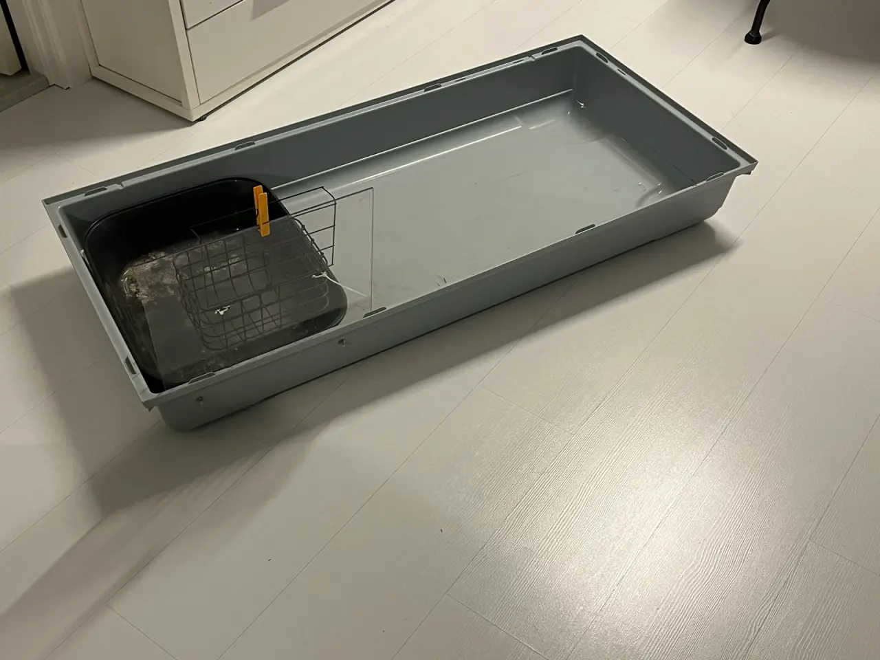 Billede 1 - Bund til gnaverbur 122 x 58 x 16 cm grå