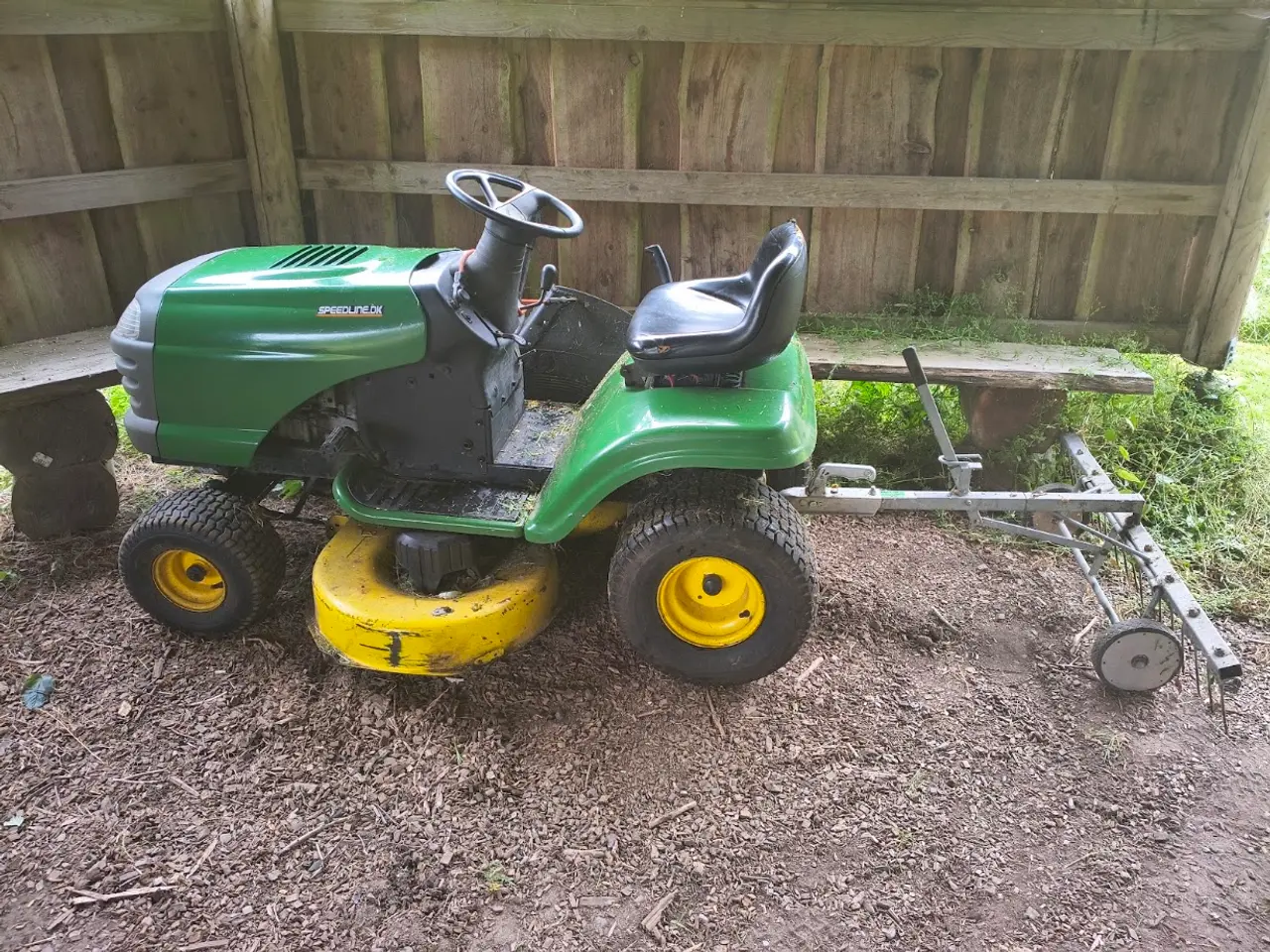 Billede 1 - Craftsman havetraktor med klippeaggregat og rive