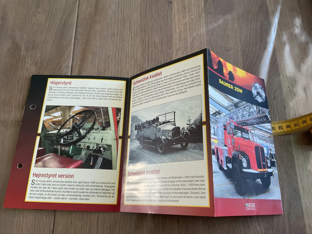 Billede 6 - Model brandbil saurer 2 DM
