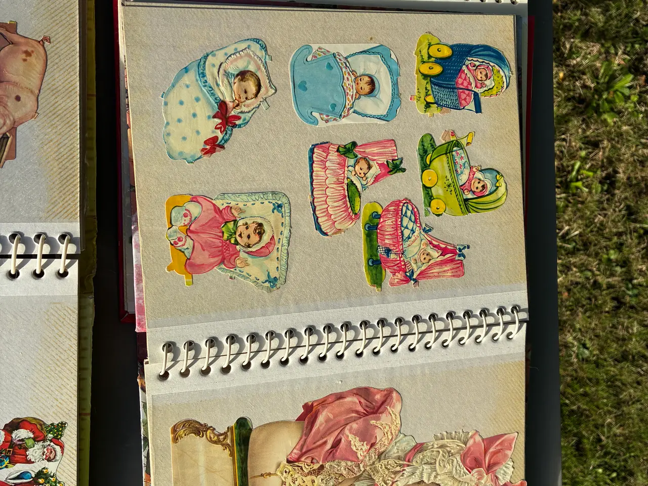 Billede 2 - Gamle glansbilleder i tre albums