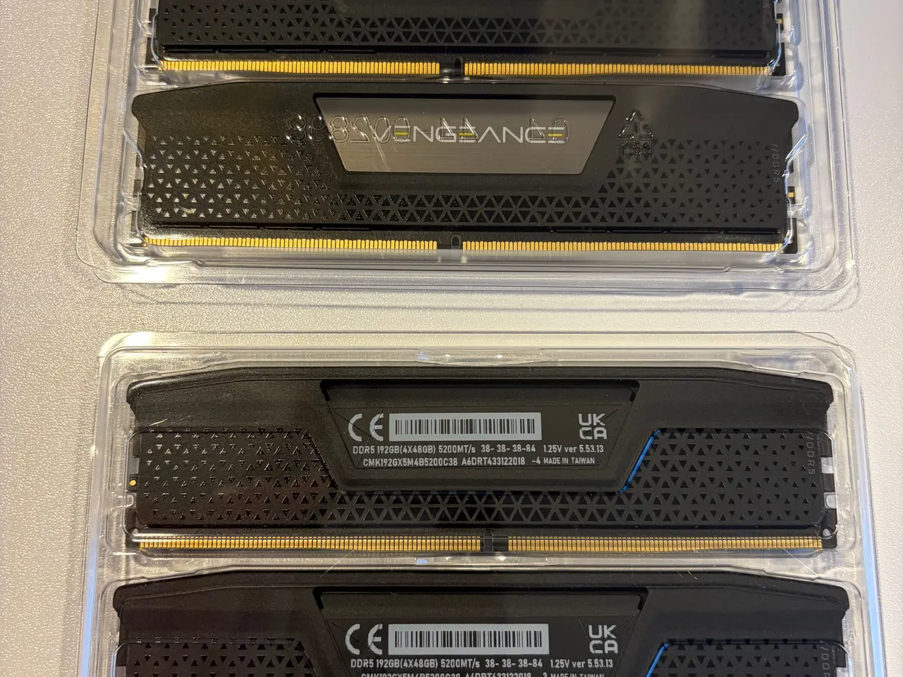 Billede 1 - Vengeance DDR5 RAM 192 GB 5200 MT/s