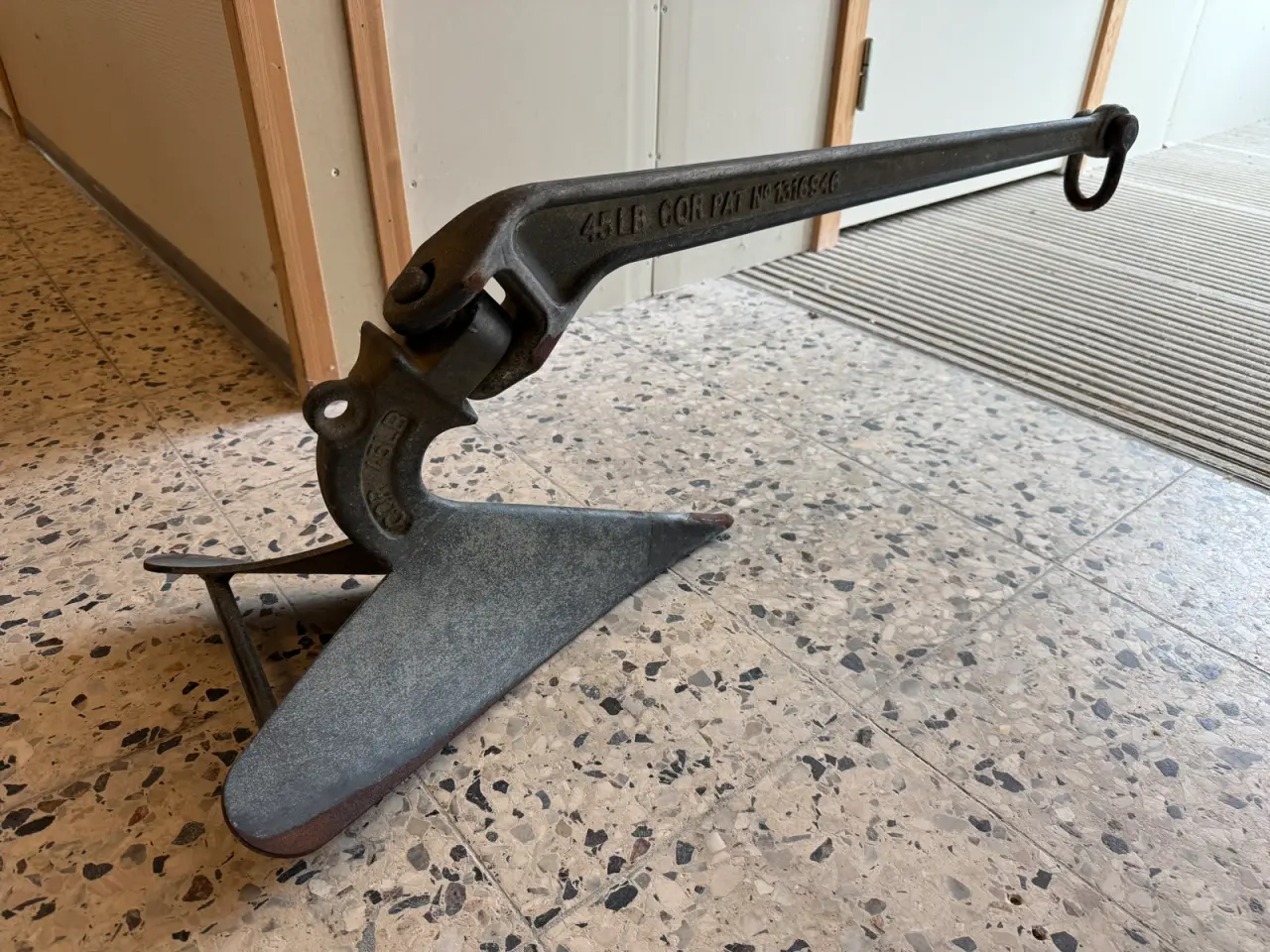 Billede 1 - Lewmar 20,5 kg CQR anker galvaniseret