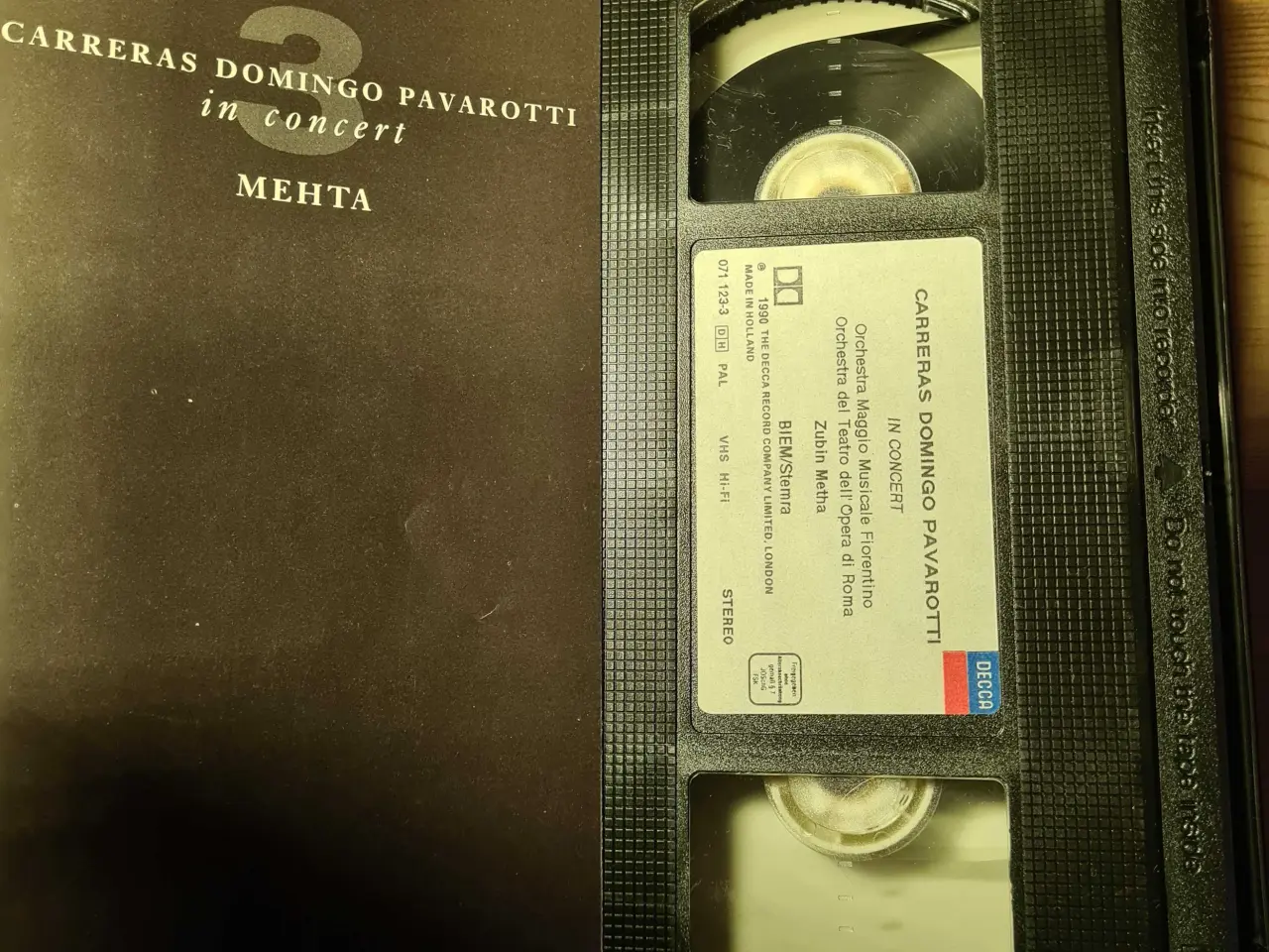 Billede 2 - De tre tenorer - VHS