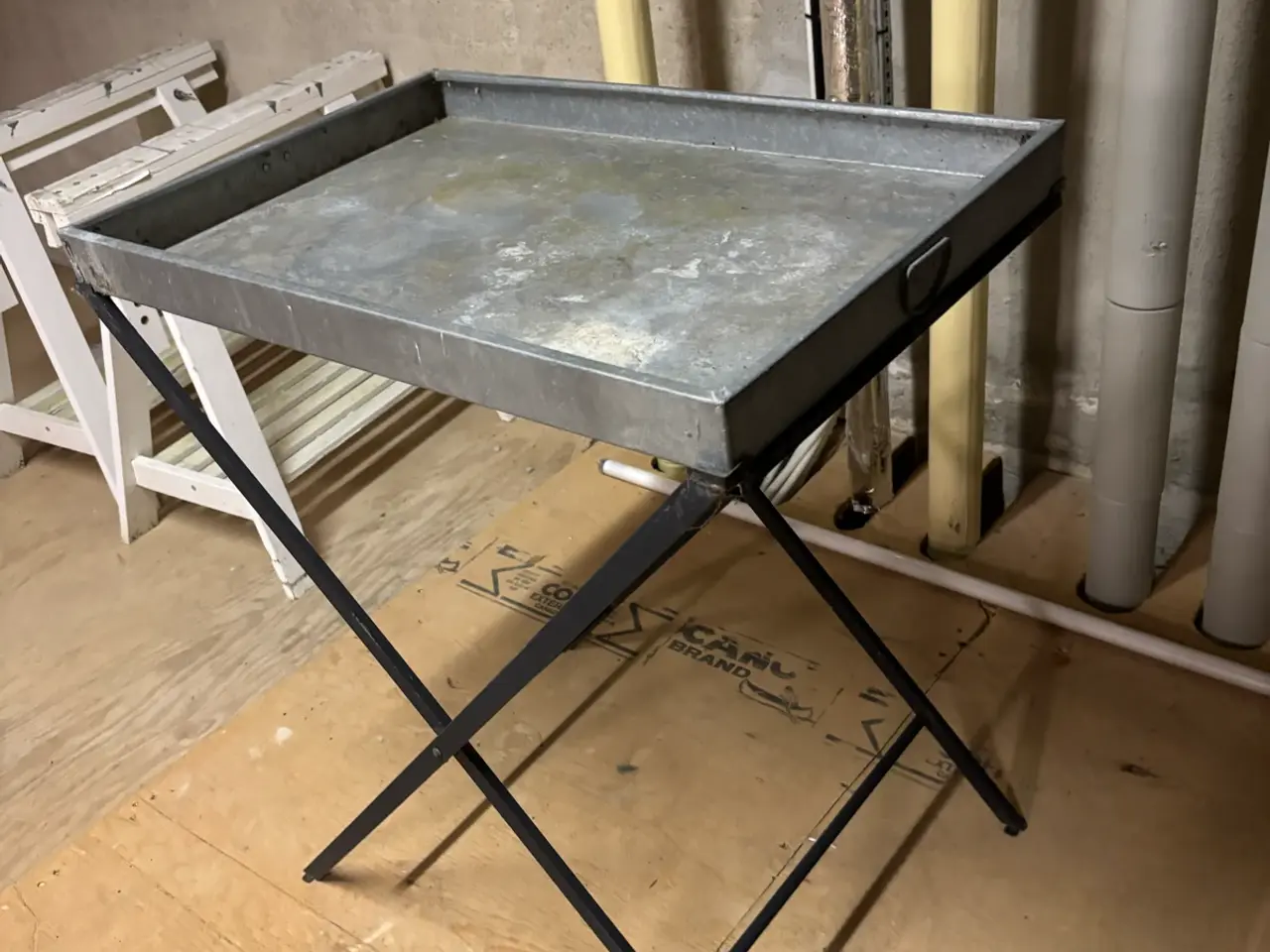 Billede 3 - Zink Bakkebord havebord