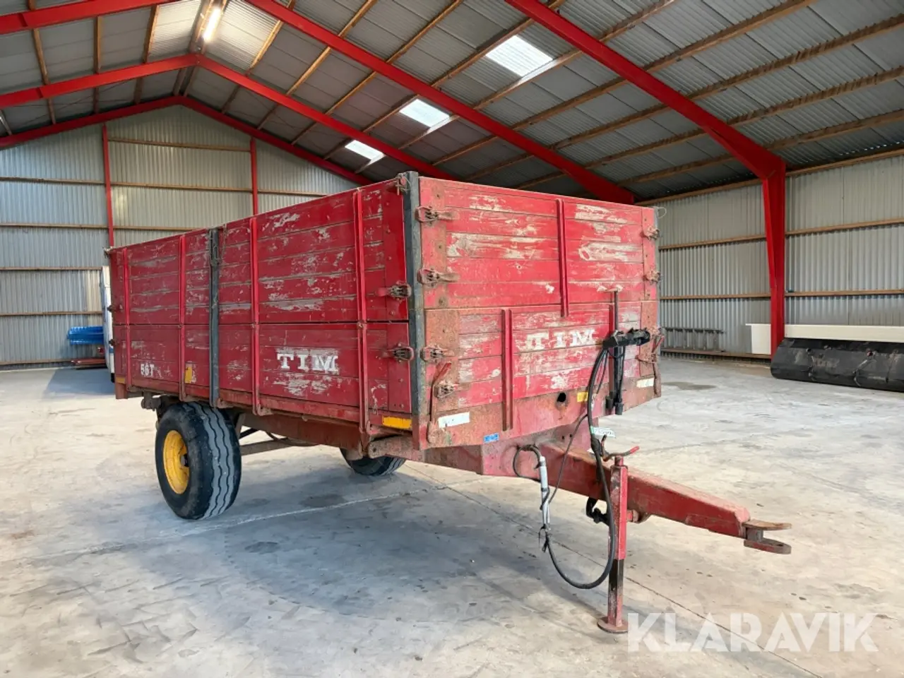 Billede 7 - Tipvogn Tim 5.6 tons med 3 vejs tip.
