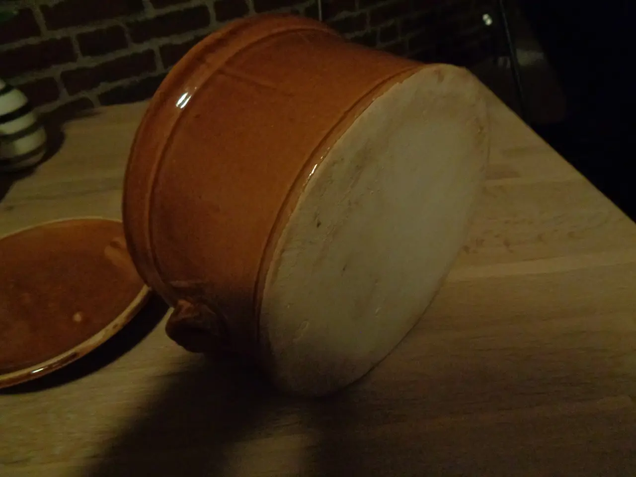 Billede 5 - Lerskål med låg