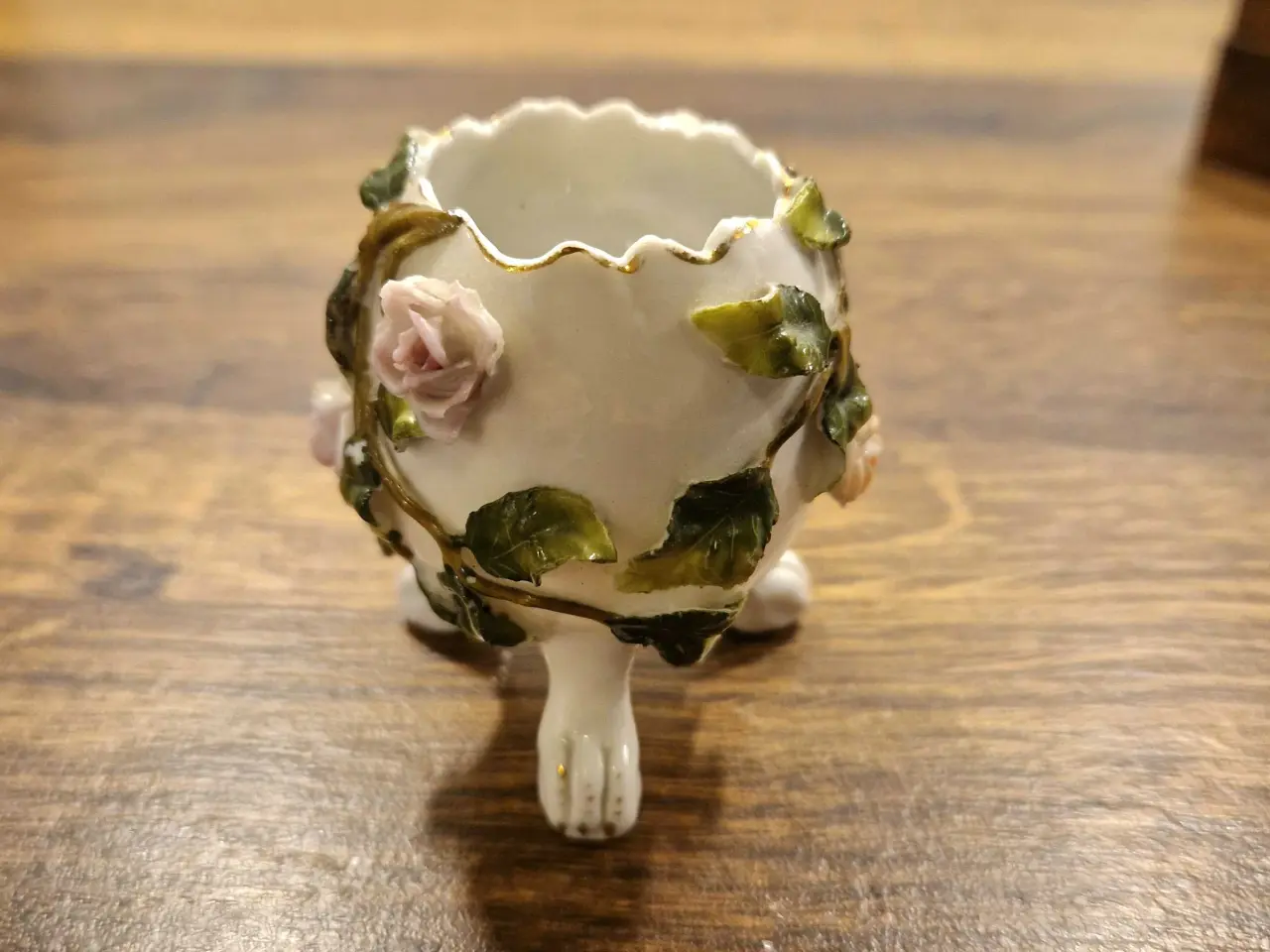 Billede 1 - Antik lille tysk vase fra ca år 1900