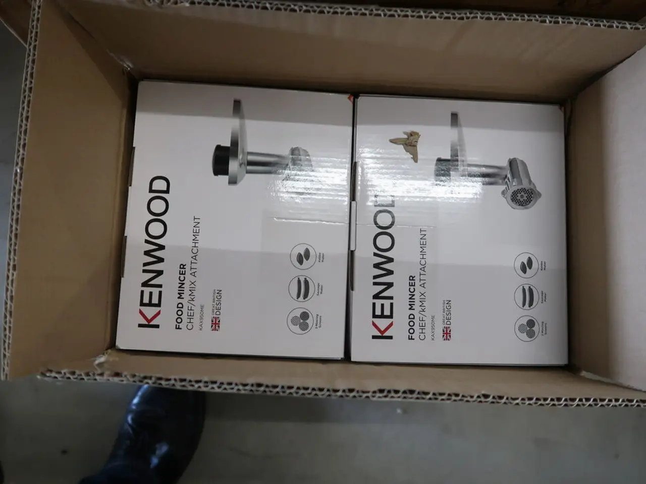 Billede 2 - 2 stk. Kødhakker KENWOOD KAX950ME