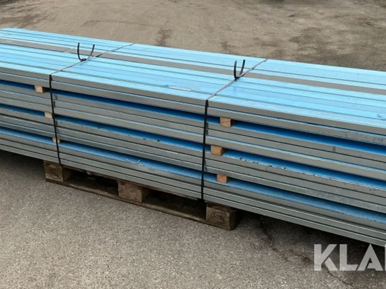 Billede 1 - Top- og bundskinne Triplan 220 Styk med 4 mm polyethendug 3000 mm