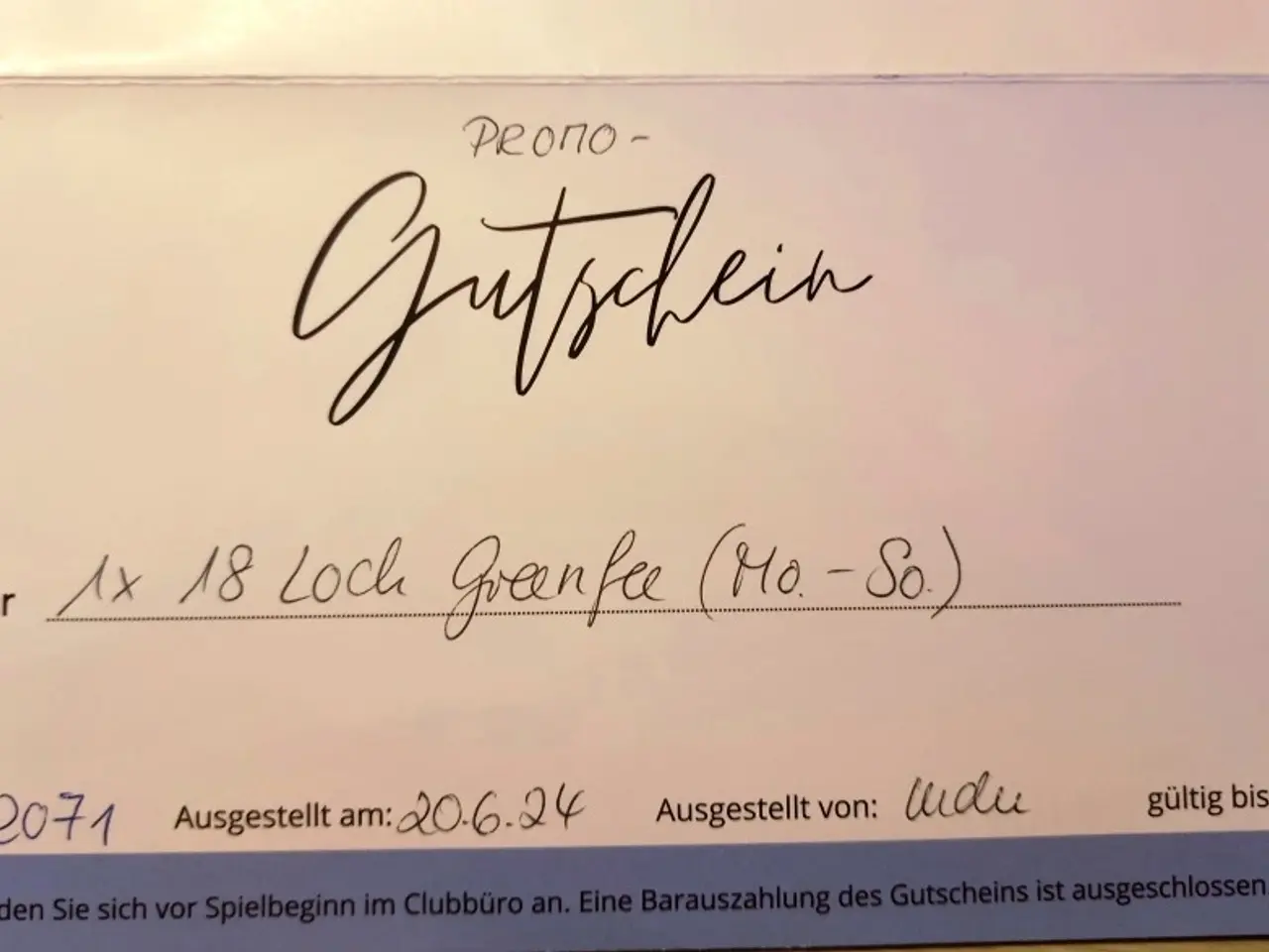 Billede 2 - Greenfee Gutschein. Golf an der Schlei, Tyskland.