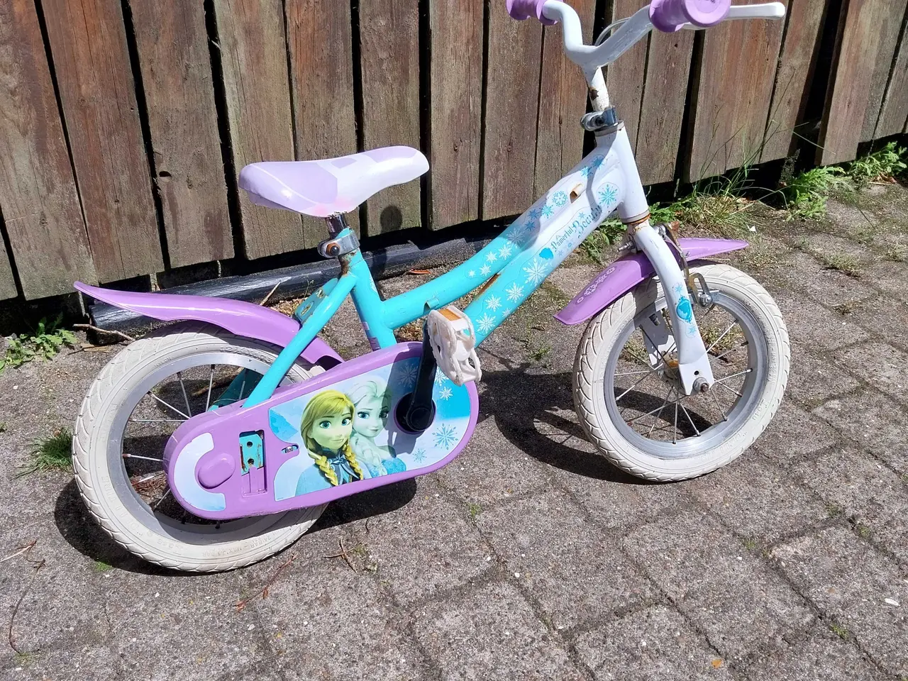 Billede 1 - Pigecykel Frozen 