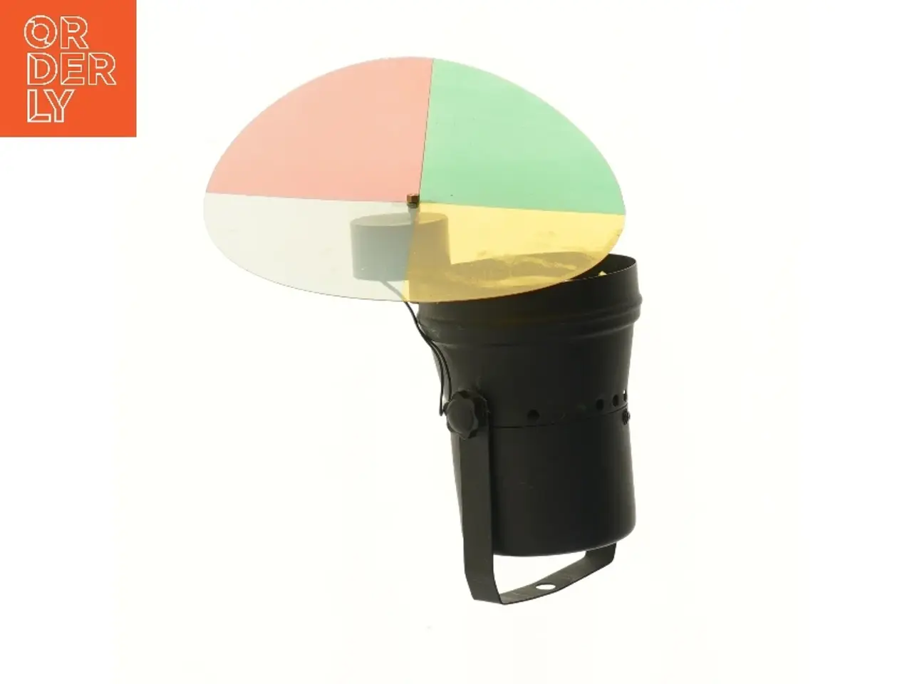 Billede 1 - Farvefyldt lyseffektlampe (str. 20 cm)