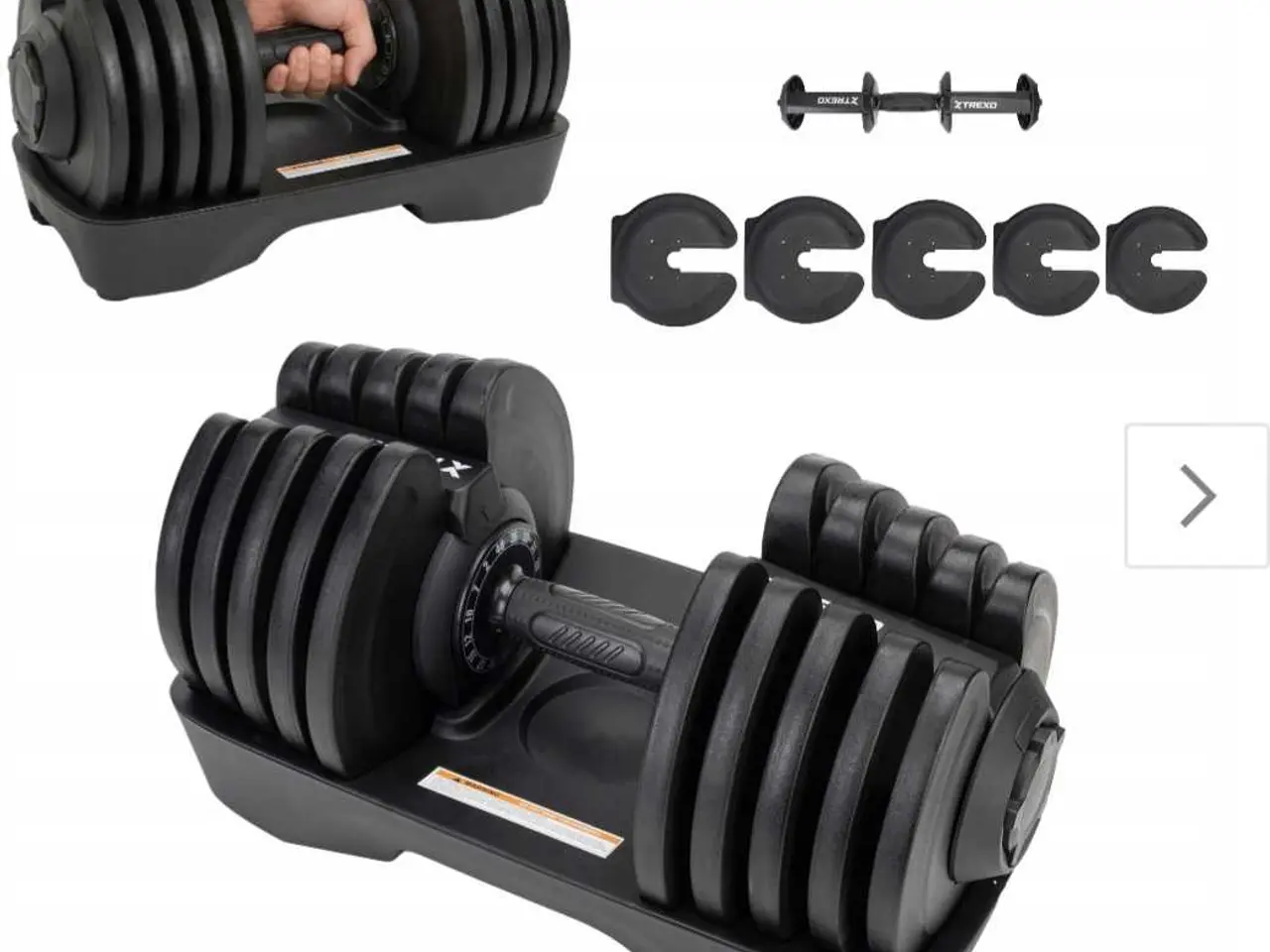 Billede 1 - Regulated Handvægte 2x40kg