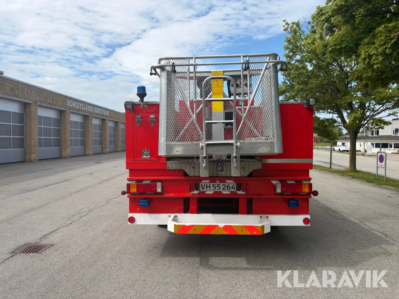 Billede 4 - Brandbil MAN EF27 410 med 26 meter lift