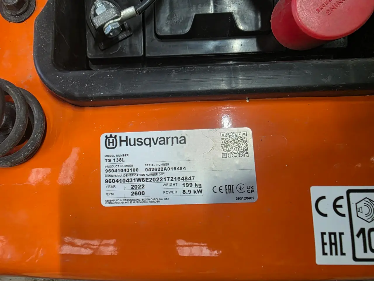Billede 5 - Havetraktor Husqvarna TS138L