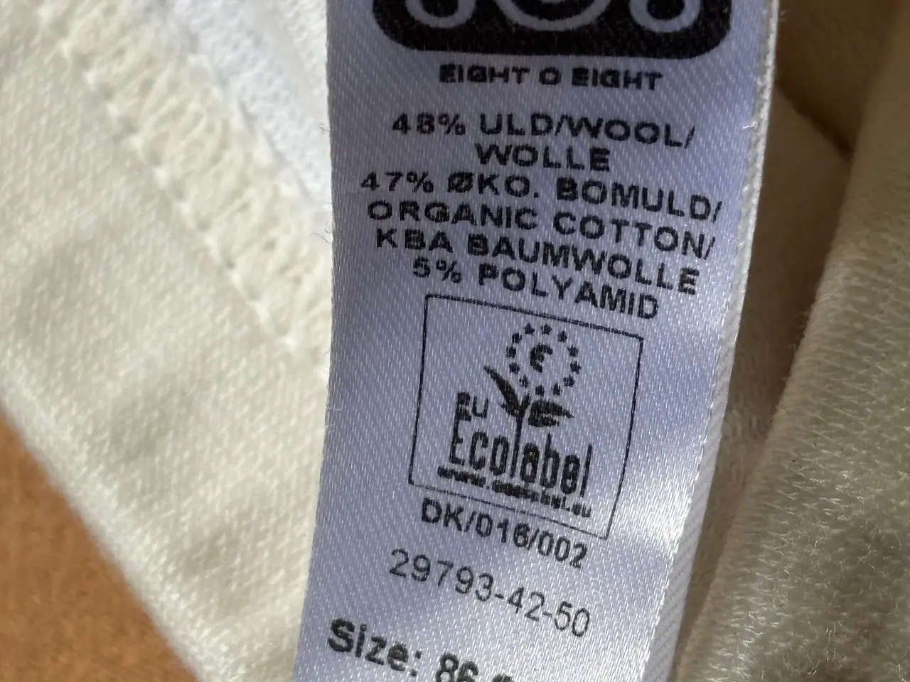 Billede 7 - VRS uld leggings str 86 hvid unisex