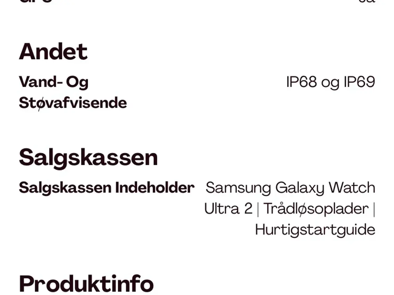 Billede 3 - Samsung Galaxy Watch Ultra2 e-SIM  