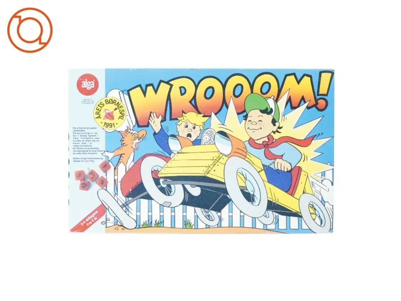 Billede 1 - Wrooom brætspil fra Alga (str. 38 x 24 cm)
