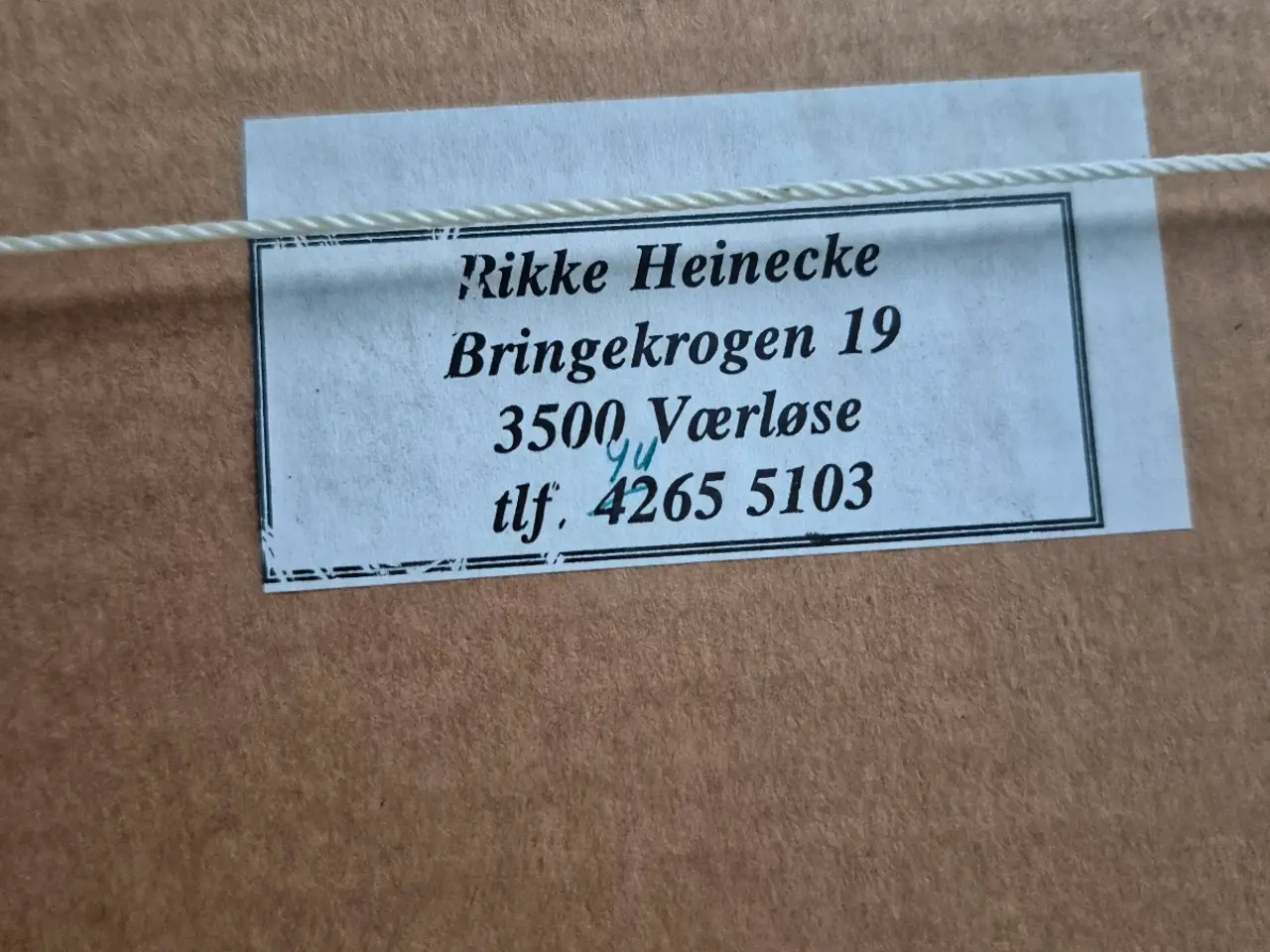 Billede 9 - 2 værker af Rikke Heinecke