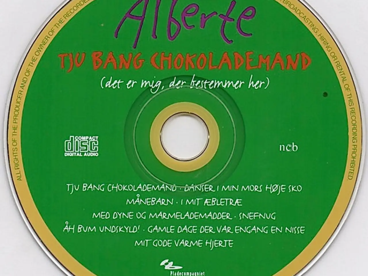 Billede 4 - Alberte* – Tju Bang Chokolademand (Det Er… – CD