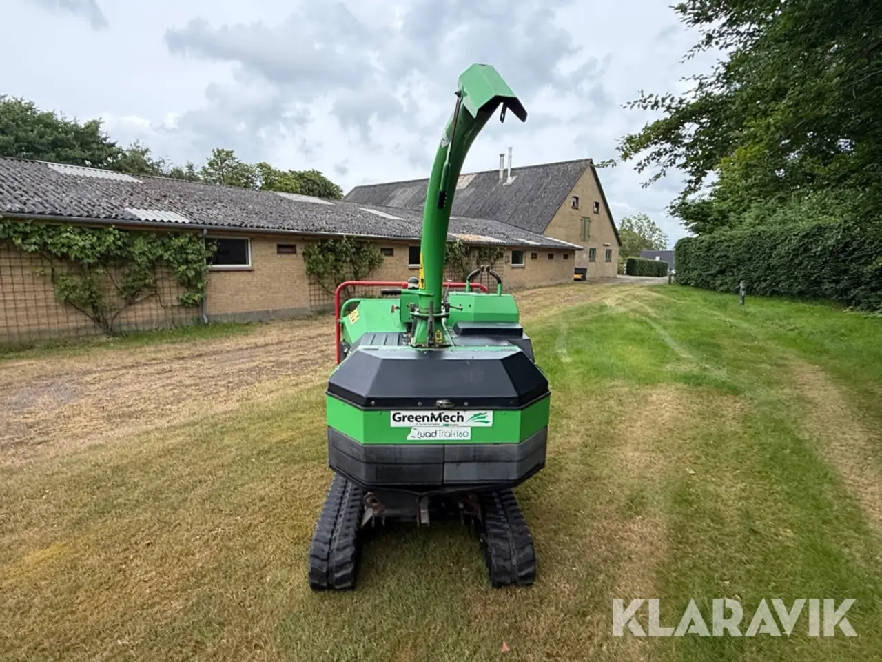 Billede 7 - Flishugger Greenmeech Quad Track 160