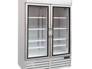Displayfryseskab med 2 glasdøre – 920 L