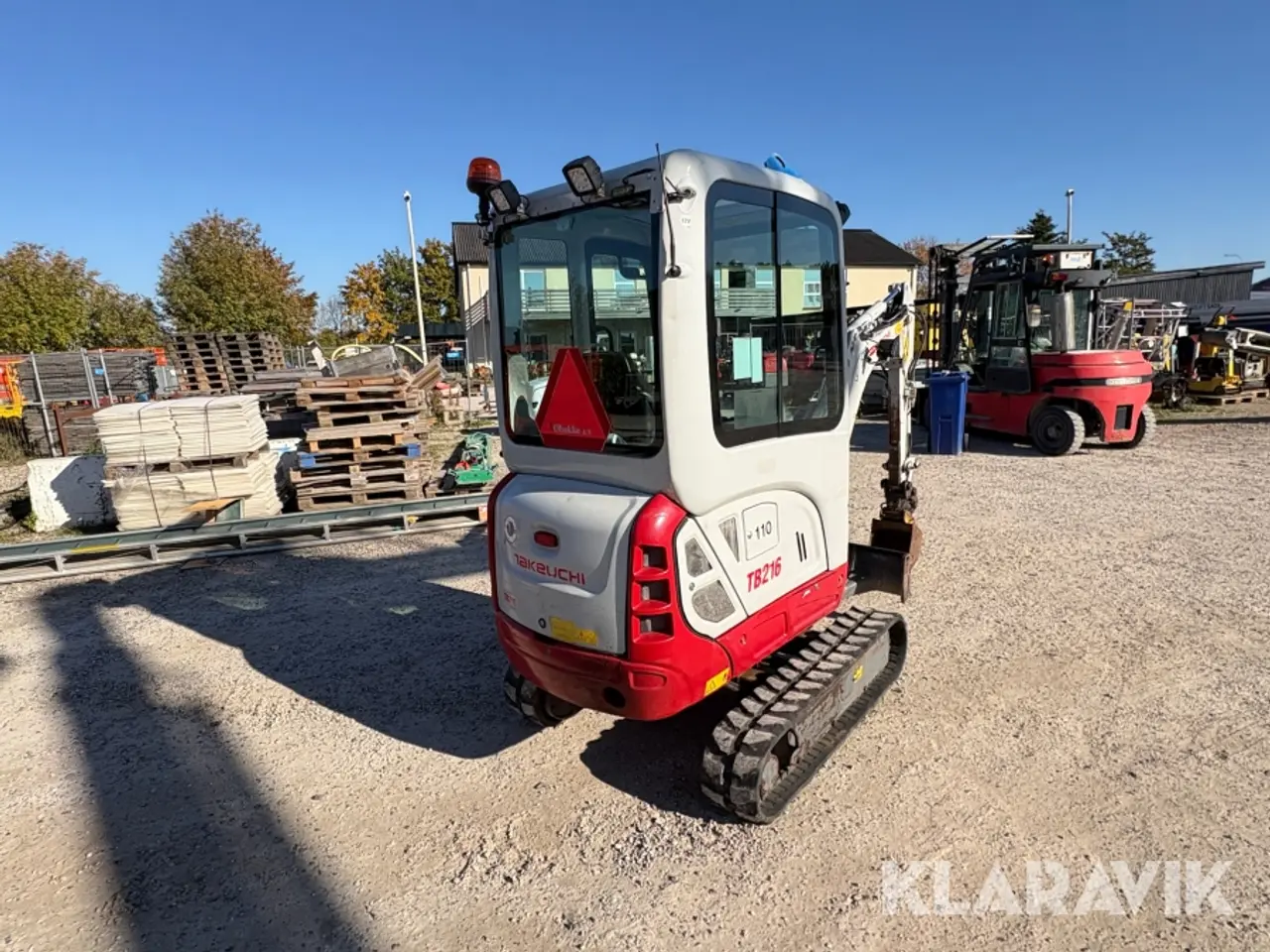Billede 3 - Minigraver Takeuchi TB216 Tilt
