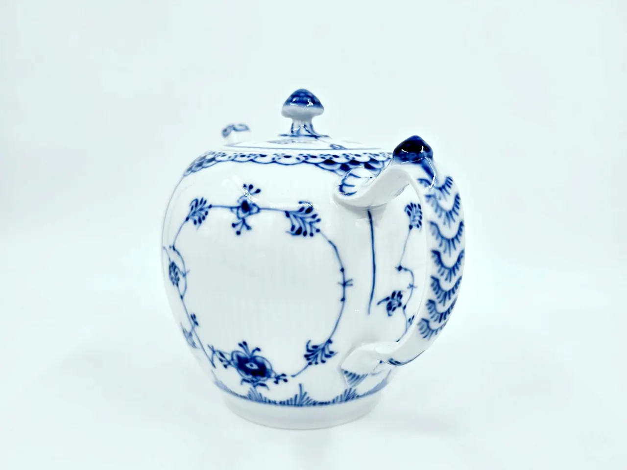 Billede 9 - Musselmalet Halvblonde Tekande Porcelæn 