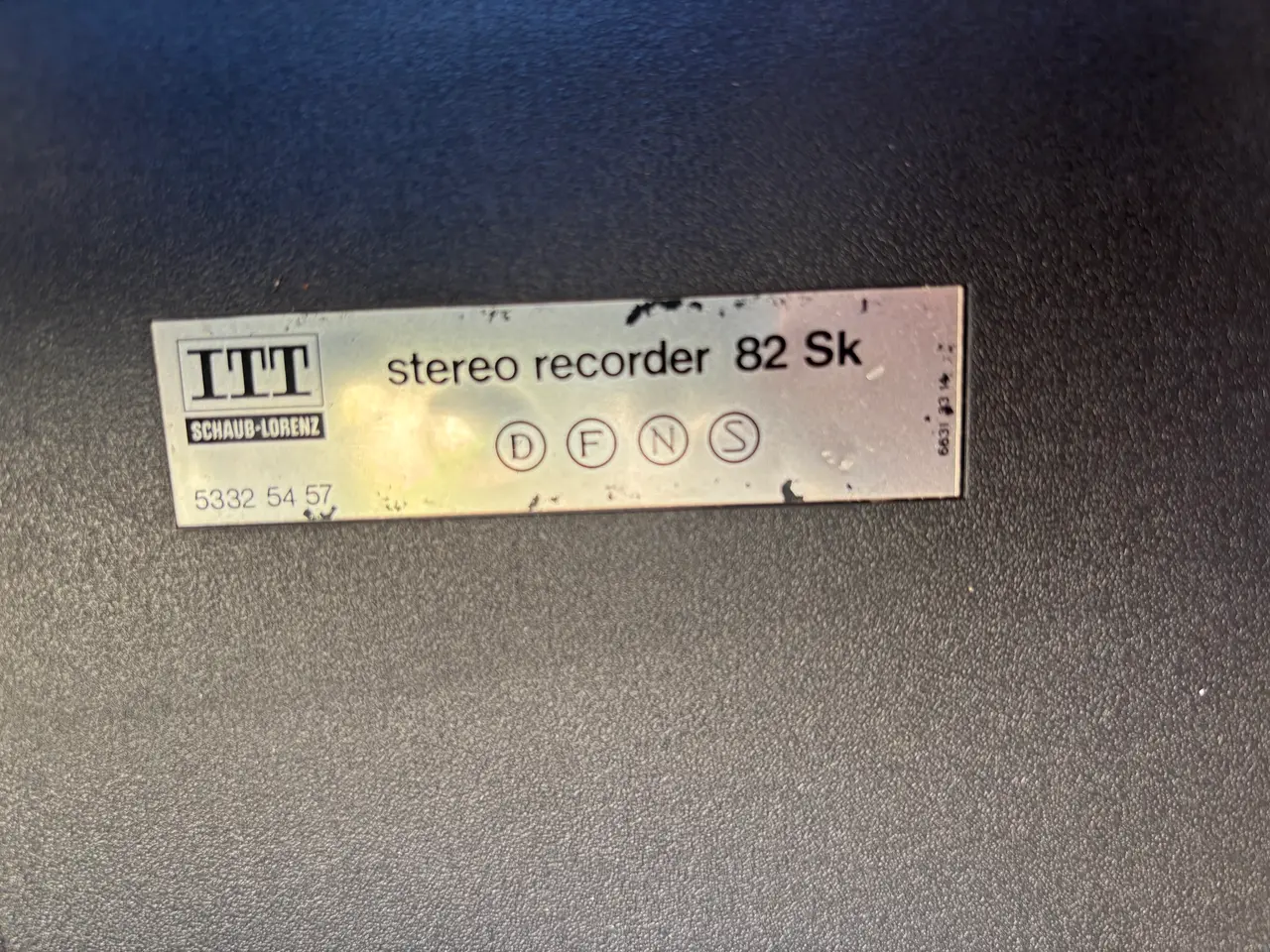 Billede 3 - ITT Kassette stereo optager