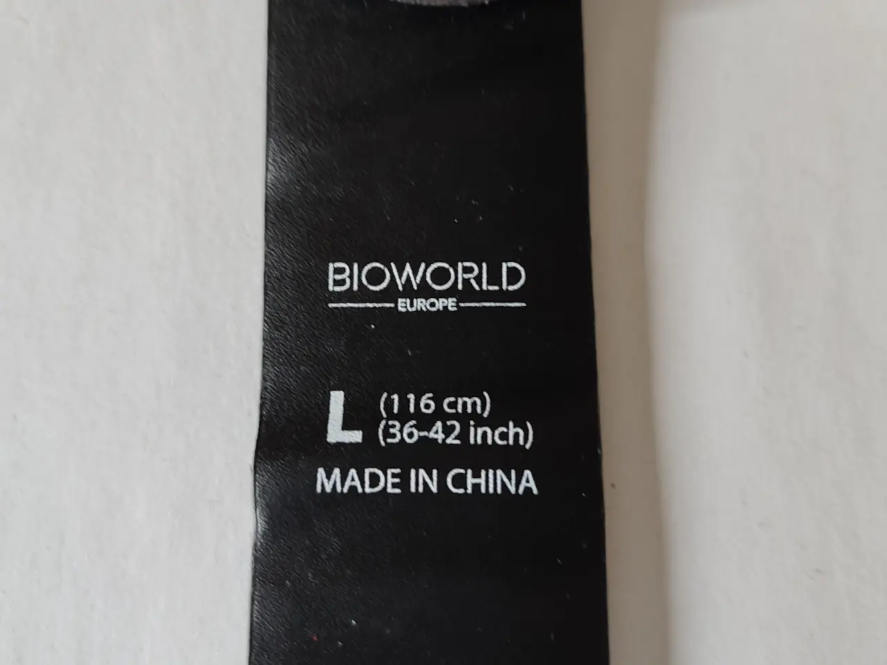 Billede 5 - Bælte, Bioworld, str. L