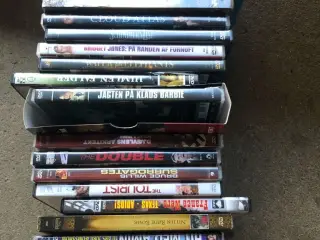Sæk med blandede Dvd film